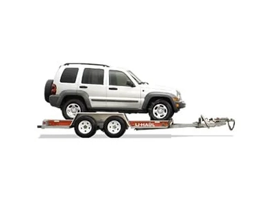 u-haul auto trailers are available for rent at StorRight Self Storage in Cedar City, Utah.