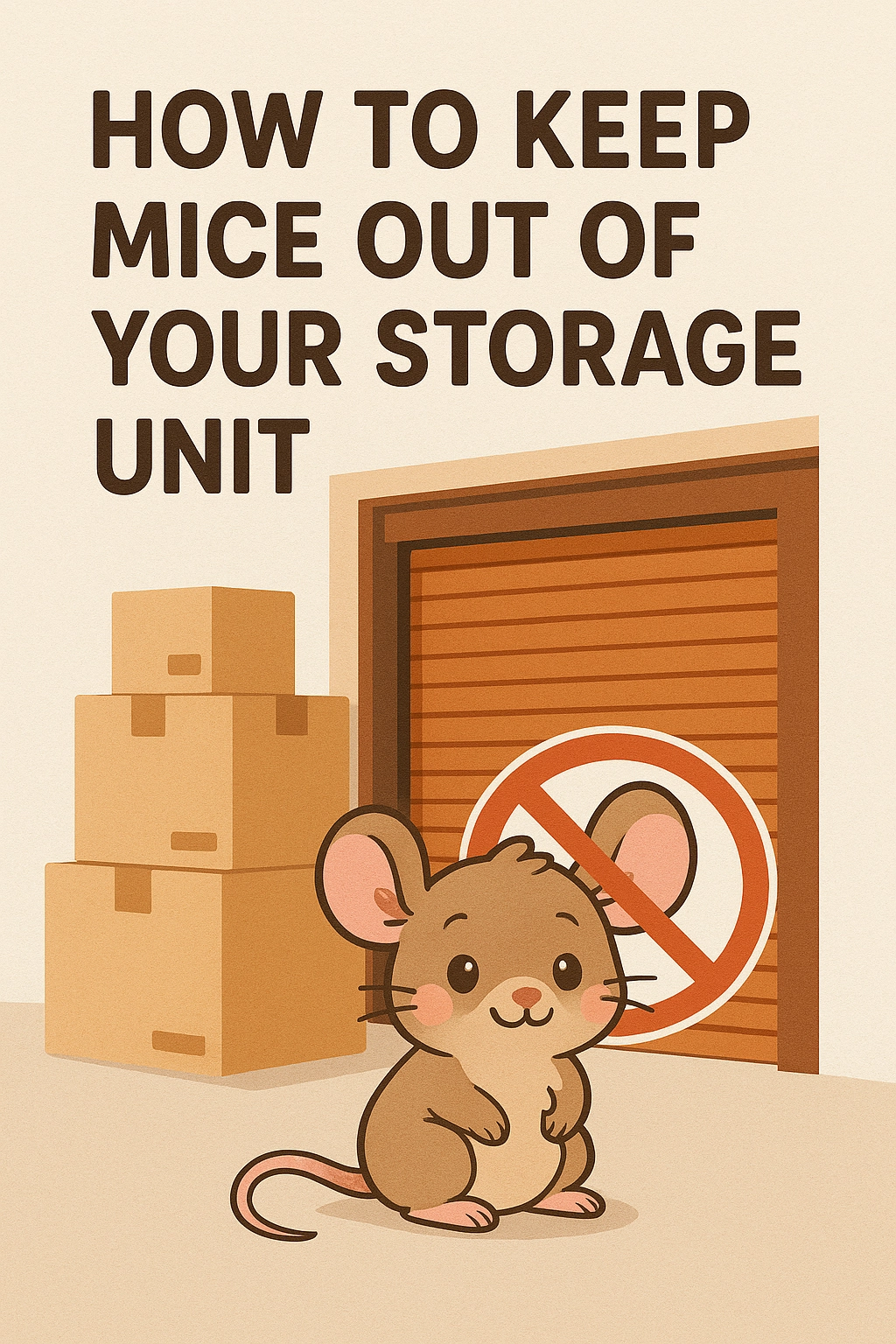 How to keep mice out of your storage unit